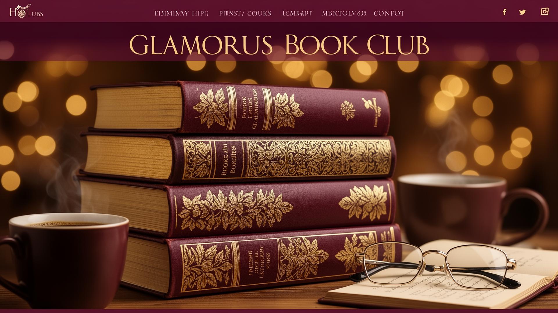 A rich collection of books in a literary setting